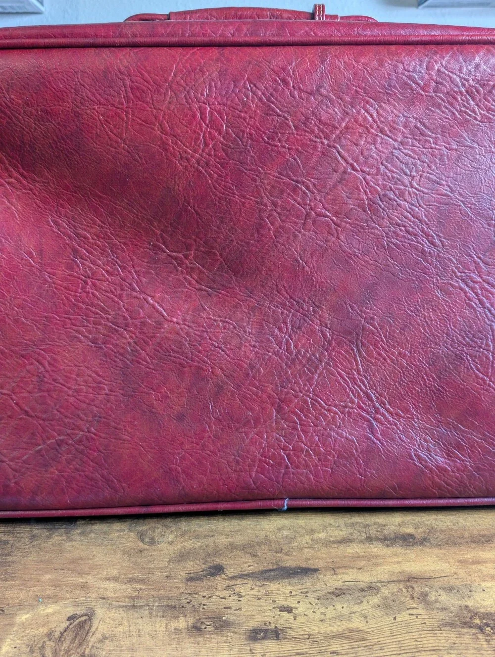 Vintage Samsonite Silhouette II Suitcase – Burgundy Red Carry On